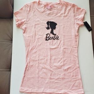 Barbie women’s fitted t-shirt, large. Awake by OS